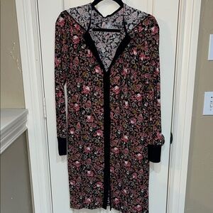 Cuddl Duds Floral Soft Wear Layering Piece